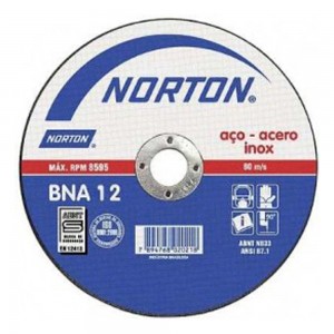 Disco de Corte Inox 4.1/2"x3/64x7/8" - NORTON